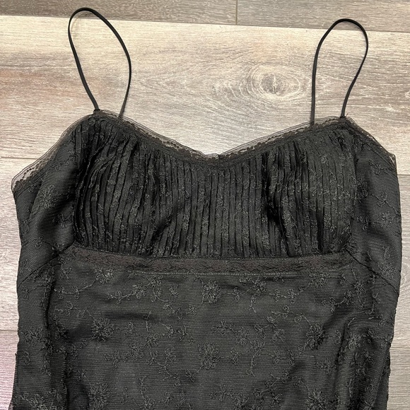 🚫SOLD🚫 Vintage Betsey Johnson Mesh & Lace Floral Dress - Picture 5 of 6